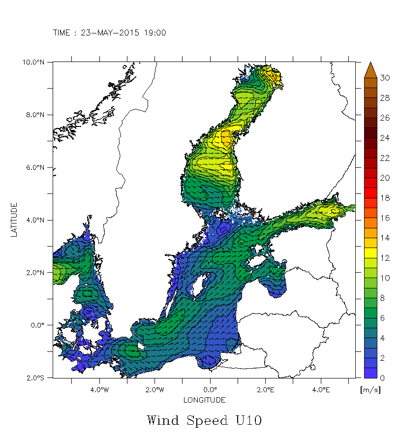 Baltic Sea weather forecast